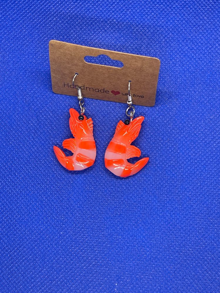 Shrimp Earrings 
