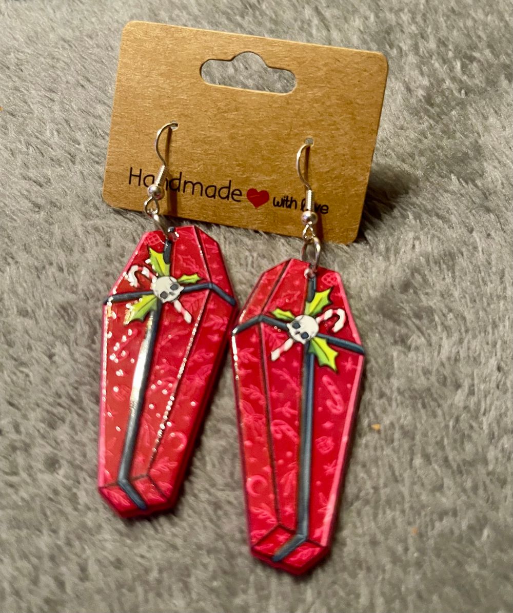 Spookmass Red Coffin